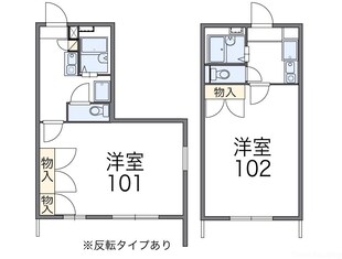 レオパレスピアの物件間取画像